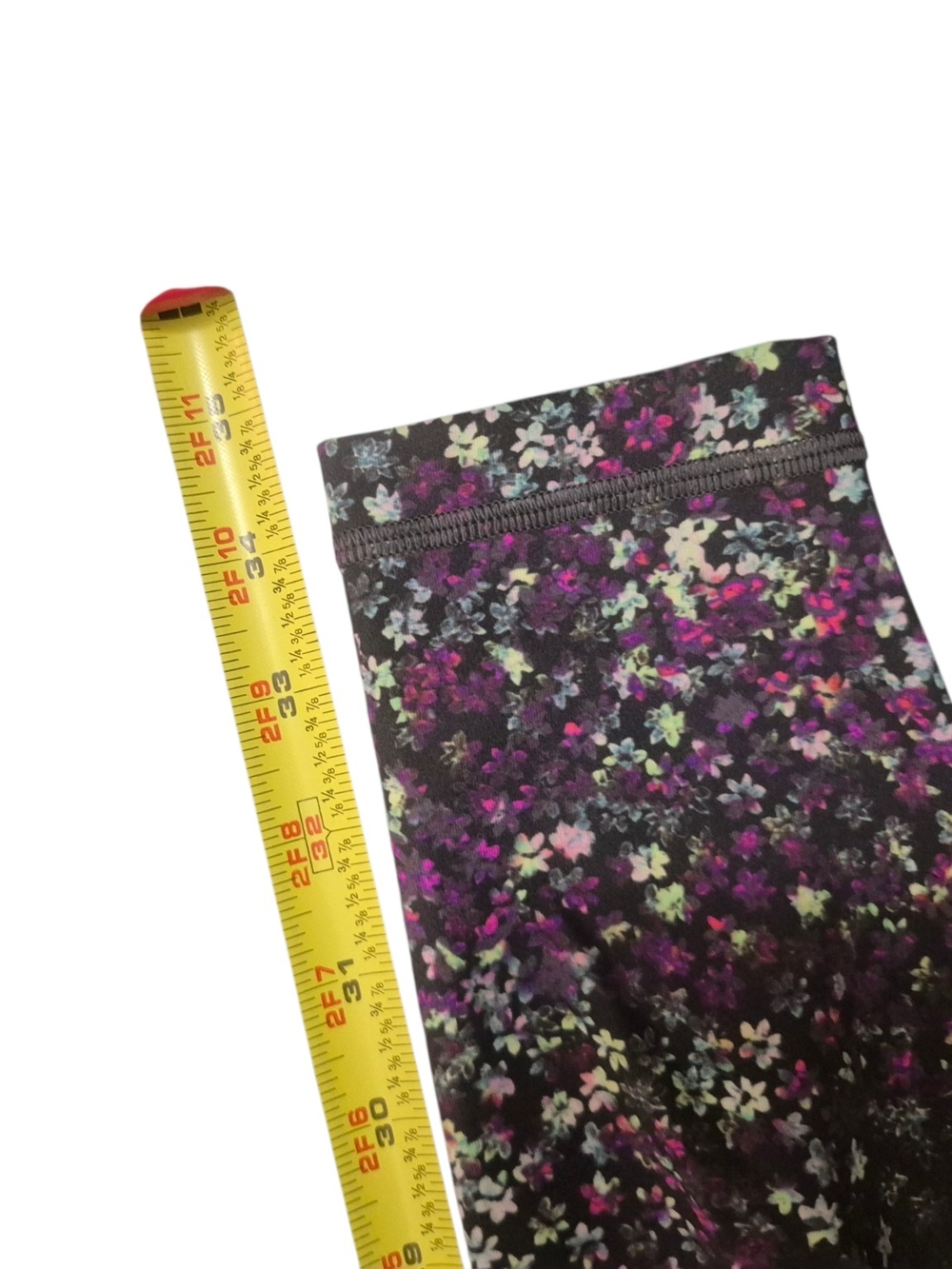 Floral Print Women's Scarf in Purple and Pink - Picture 8 of 9